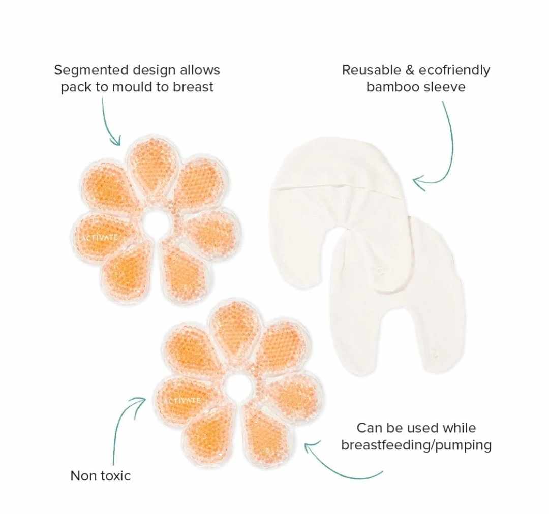 Lactivate Ice & Heat Breast Packs