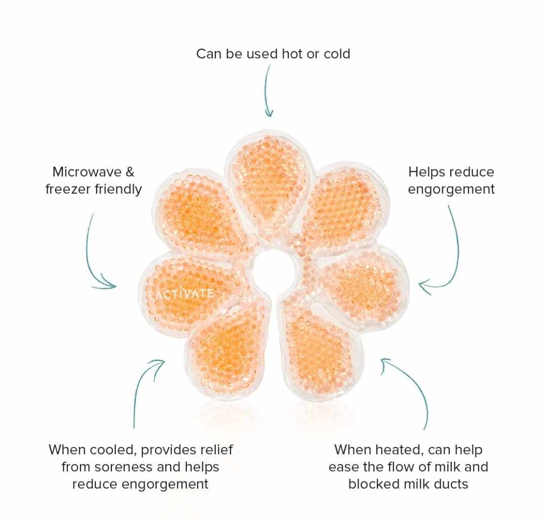 Lactivate Ice & Heat Breast Packs