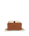 Load image into Gallery viewer, OiOi Natural Canvas Backpack - Chestnut Trim