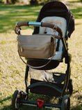 Load image into Gallery viewer, OiOi Multitasker Pram Caddy - Oat