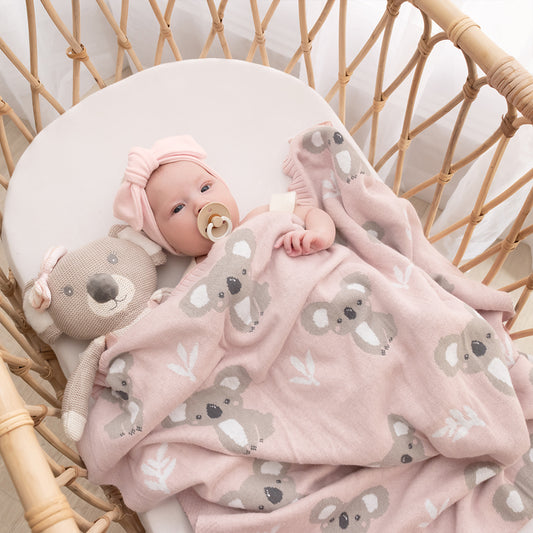 Australiana Baby Blanket - Koala
