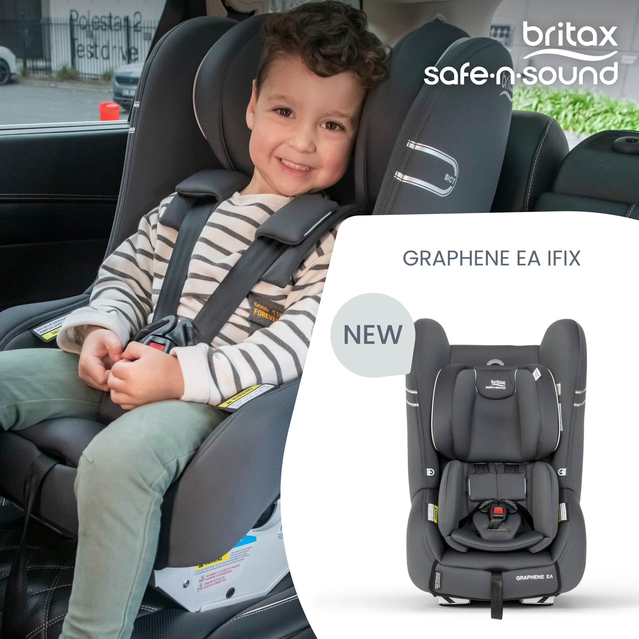 Britax - Safe-N-Sound Graphene EA ISO fix
