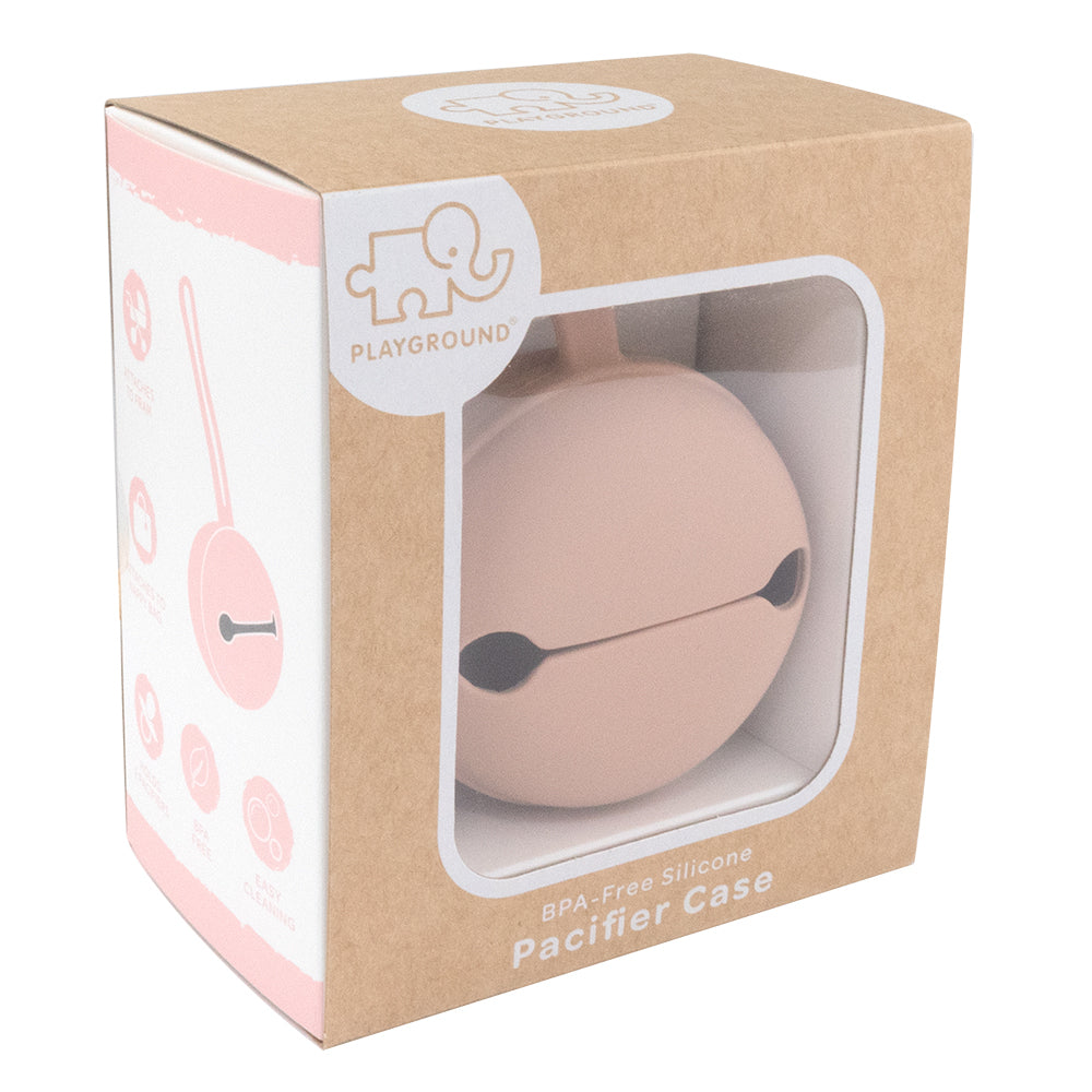 Silicone Pacifier Case - Blush