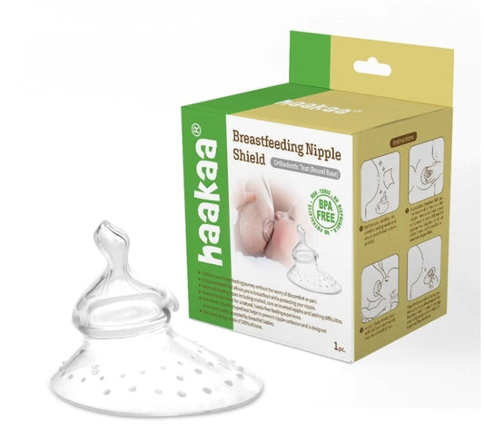 Haakaa Breastfeeding Nipple Shield Orthodontic Round Base