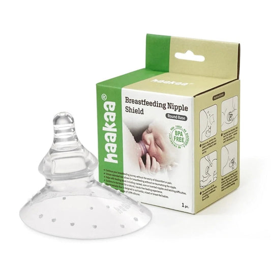 Haakaa Breastfeeding Nipple Shield Round Base