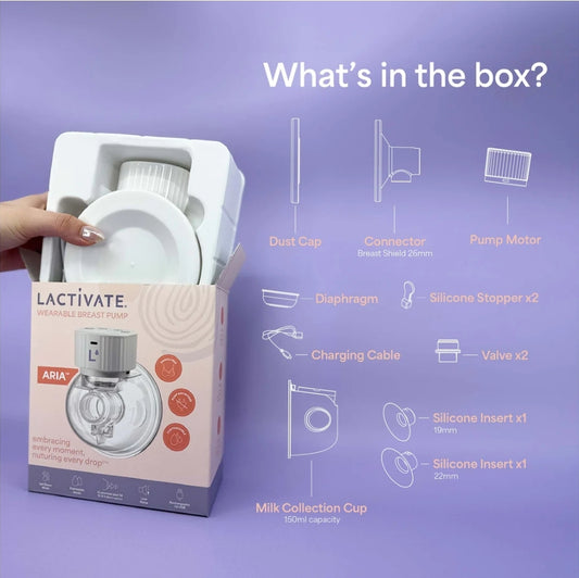 Lactivate Wearable Breast Pump - Aria