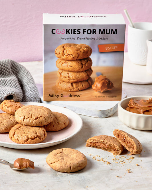 Milky Goodness - Lactation cookies - Biscoff (Dairy Free)