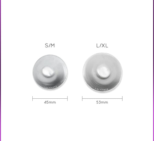 Lactivate Silver Nursing Cups - Regular