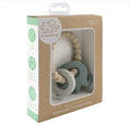 Load image into Gallery viewer, Silicone Elephant Teether - Sage
