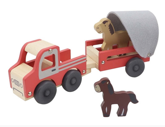 Kaper Kidz - Wooden Truck With Horse Float