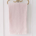 Load image into Gallery viewer, Snuggle Hunny Kids - Organic Diamond Knit Blanket- Blush Pink
