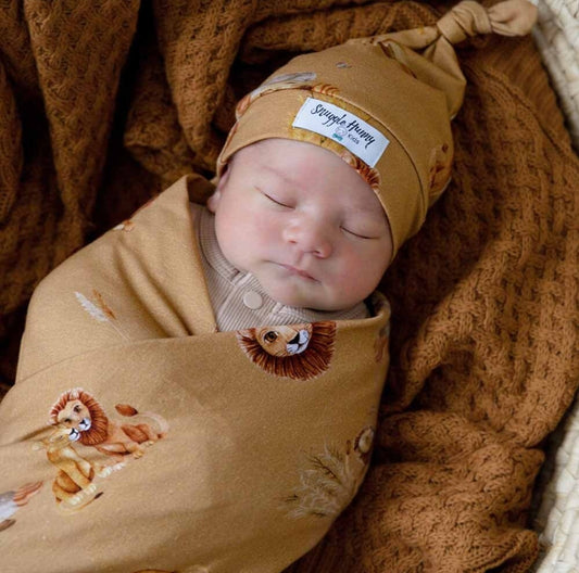 Snuggle Hunny Wrap Set - Roar