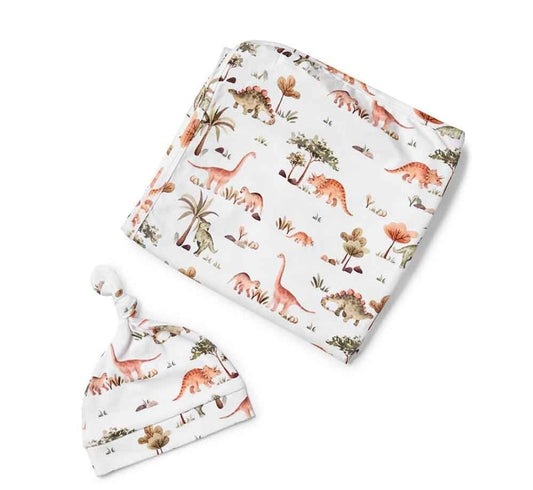 Snuggle Hunny Kids Wrap set - Dino