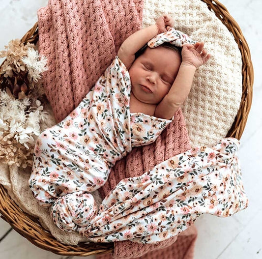 Snuggle Hunny Kids - Wrap Set - Spring Floral