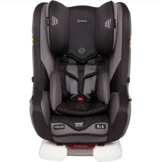 Infasecure Attain Premium Convertable Car Seat 0-4 years - ISO fix