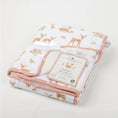 Load image into Gallery viewer, Living Textiles - Jersey Sherpa Blanket - Sophia Garden