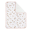 Load image into Gallery viewer, Living Textiles - Jersey Sherpa Blanket - Sophia Garden