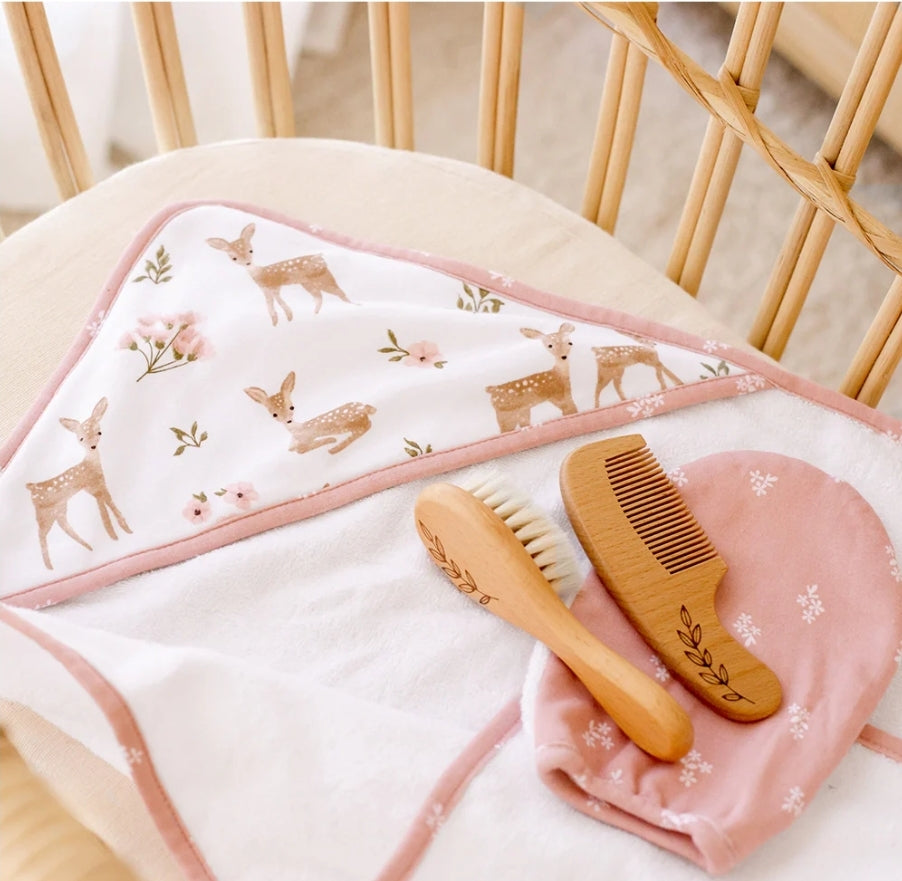 4pc Baby Bath Gift Set - Sophia Garden