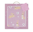 Load image into Gallery viewer, Australiana Baby Blanket - Bunny/ Lilac