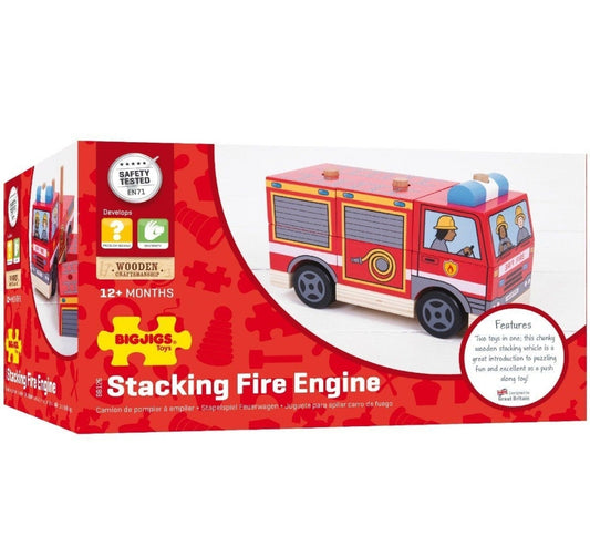 Bigjig Stacking Fire Engine