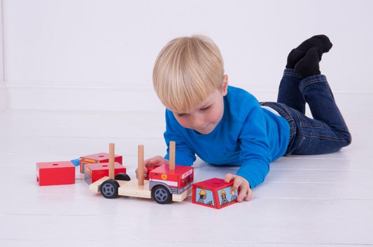 Bigjig Stacking Fire Engine