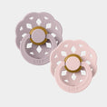 Load image into Gallery viewer, BIBS Boheme Pacifier - Blossom / Dusty Lilac