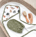 Load image into Gallery viewer, 4pc Baby Bath Gift Set - Forest Retreat