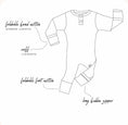 Load image into Gallery viewer, Snuggle Hunny - Organic Rib Growsuit - Milk