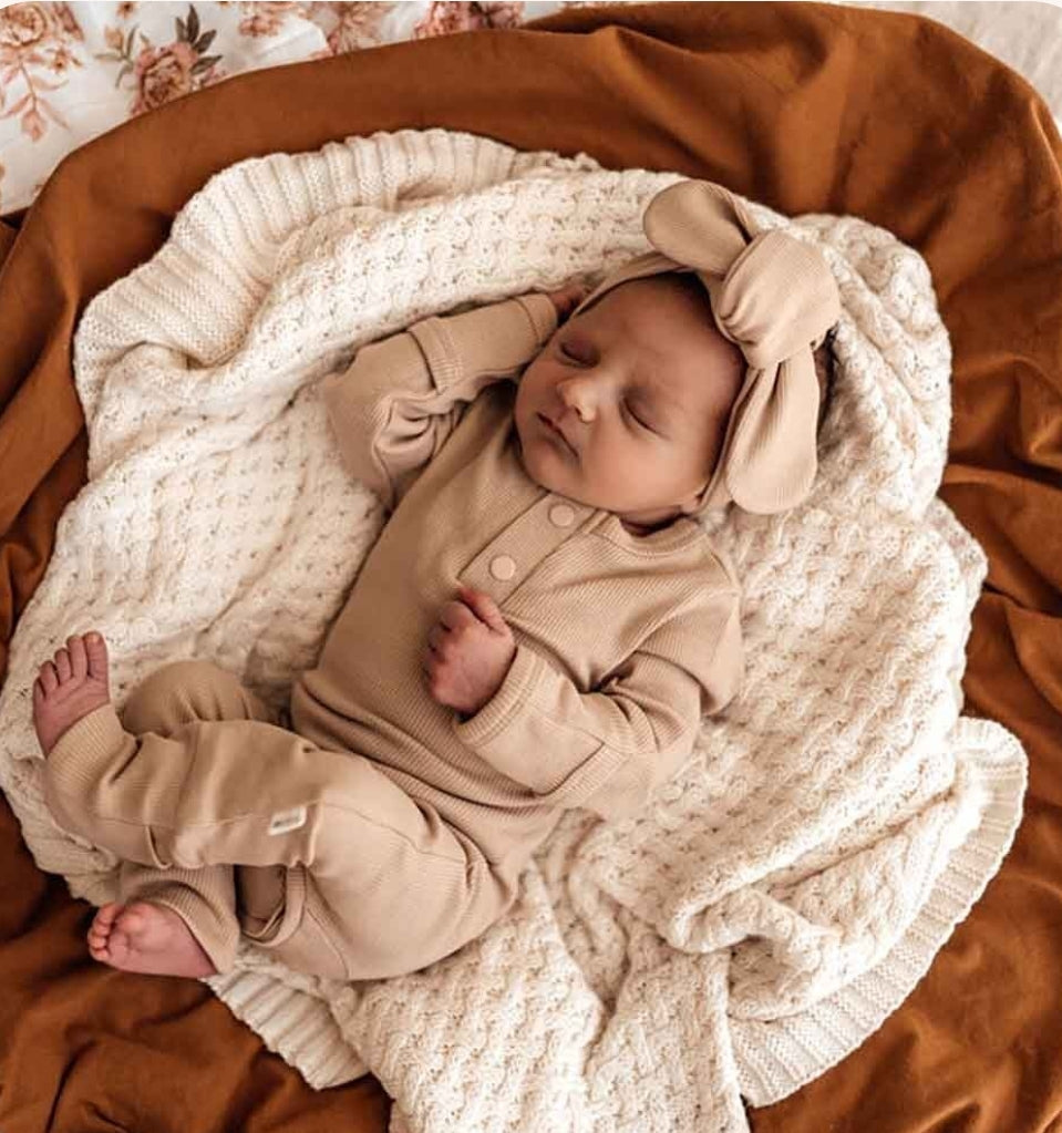 Snuggle Hunny Kids - Organic Growsuit - Pebble