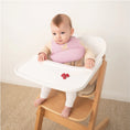 Load image into Gallery viewer, Silicone Catch All Bib - Fawn/ Lilac