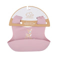 Load image into Gallery viewer, Silicone Catch All Bib - Fawn/ Lilac