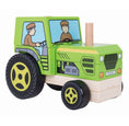 Load image into Gallery viewer, Bigjig Stacking Tractor