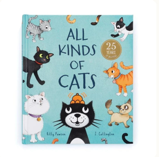 Jellycat - All Kinds Of Cats - Book