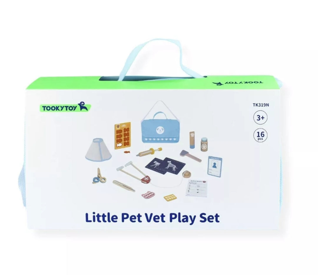 Tooky Toy - Little Pet Vet Play Set