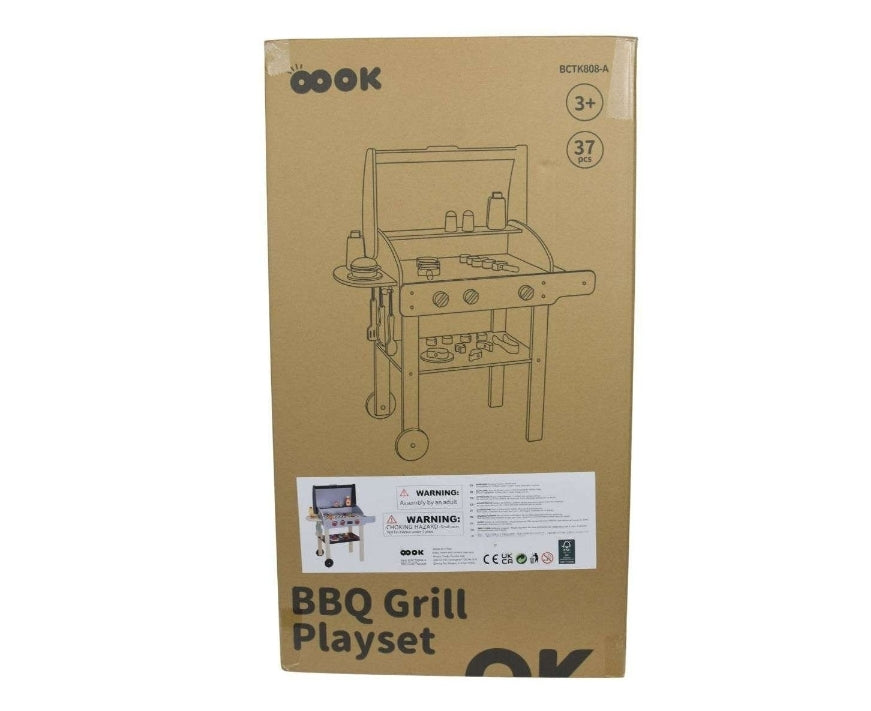 Tooky Toy - BBQ Grill Play Set