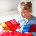 Load image into Gallery viewer, Learn & Grow - Magnetic Tiles Large Square Pack (8pcs)
