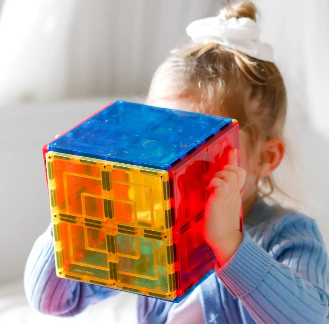 Learn & Grow - Magnetic Tiles Large Square Pack (8pcs)
