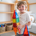 Load image into Gallery viewer, Learn & Grow magnetic Tiles - 110 Pieces