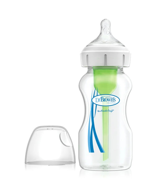 Dr Browns WN Options+ GLASS Bottle With Level 1 Teat - 270ml 1Pk