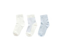 Load image into Gallery viewer, Purebaby - Organic Cotton Socks 3Pk - Pale Blue