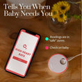 Load image into Gallery viewer, Owlet Smart Sock - Version 3 Baby Monitor - 0-18  months - Dusty Rose