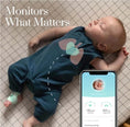 Load image into Gallery viewer, Owlet Smart Sock - Version 3 Baby Monitor - 0-18  months - Dusty Rose