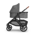 Load image into Gallery viewer, Uppababy - Vista V3 With Bassinet - Charcoal Melange/Carbon (Greyson)