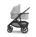 Load image into Gallery viewer, Uppababy - Vista V3 With Bassinet - Pearl Grey Jacquard/Carbon (Savannah)