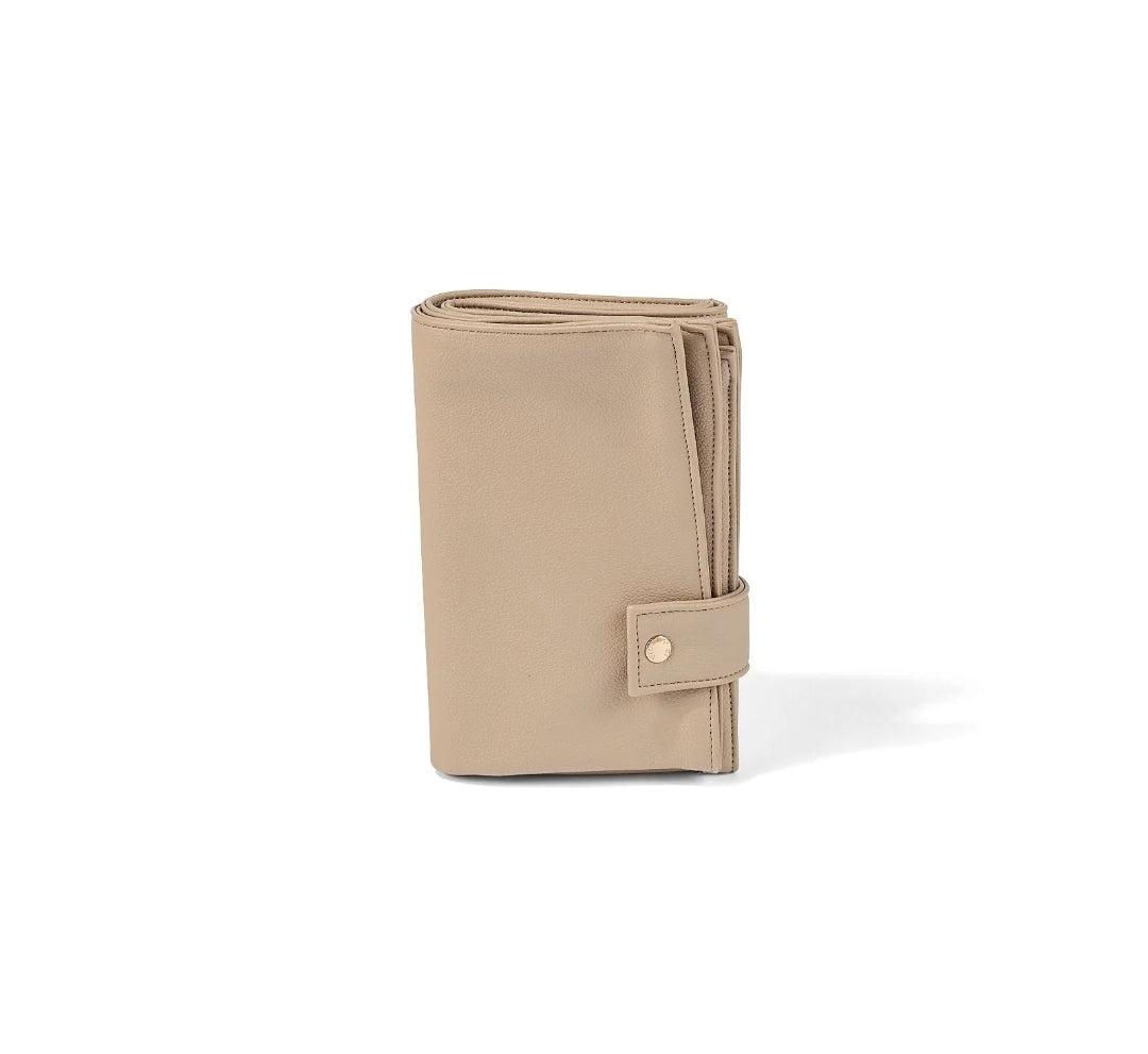OiOi Nappy Pouch - Oat Dimple