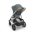 Load image into Gallery viewer, Uppababy - Vista V3 With Bassinet - Stone Blue/Silver (Callum)