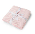 Load image into Gallery viewer, Snuggle Hunny Kids Organic Diamond Knit Blanket- Blush Pink

