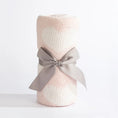 Load image into Gallery viewer, Living Textiles - Chennile Baby Blanket - Pink Hearts