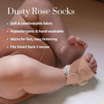 Load image into Gallery viewer, Owlet Smart Sock Set - Version 3 - Newborn To 18 months - Dusty Rose