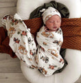 Load image into Gallery viewer, Snuggle Hunny Kids - Organic Jersey Wrap Set - Diggers And Tractors